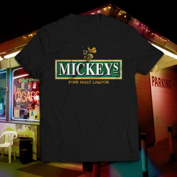 Mickey's Black Malt Liquor Tee - Picture 1 of 2